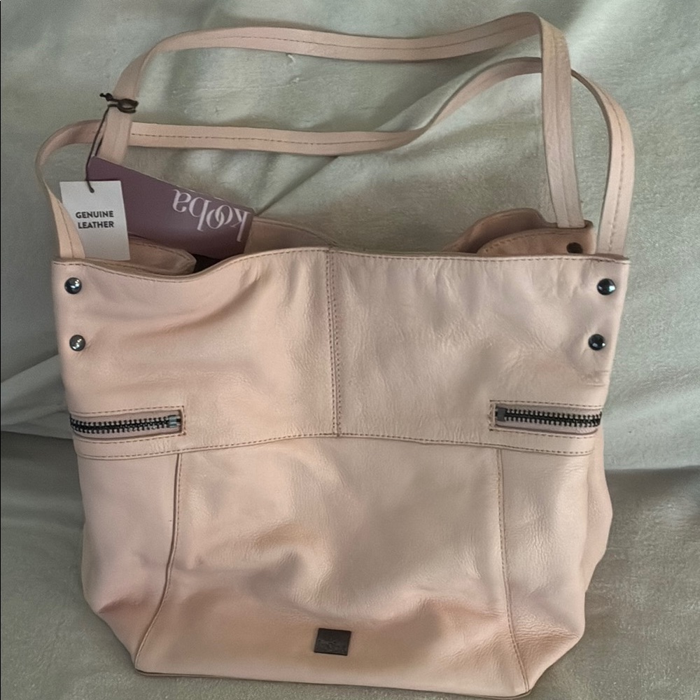 Kooba Pink Slouchy Shoulder Bag NWT